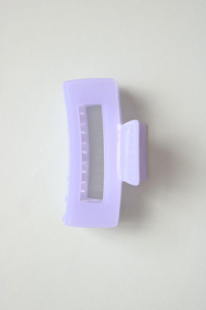 Rectangulo Hair Clip in Violet (6580729053270)